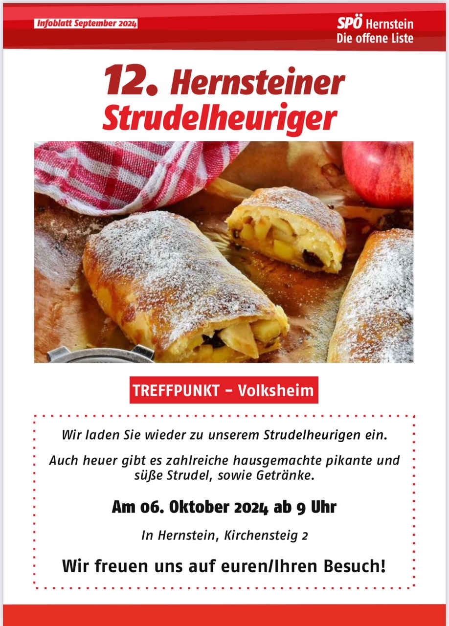 12. Hernsteiner Strudelheuriger